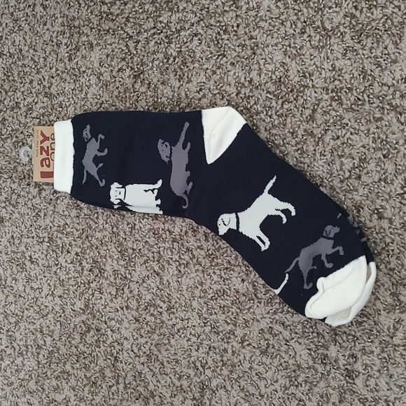 Lazy One Bat Dog Crew Sock Size 10-13 NWT - Picture 2 of 5